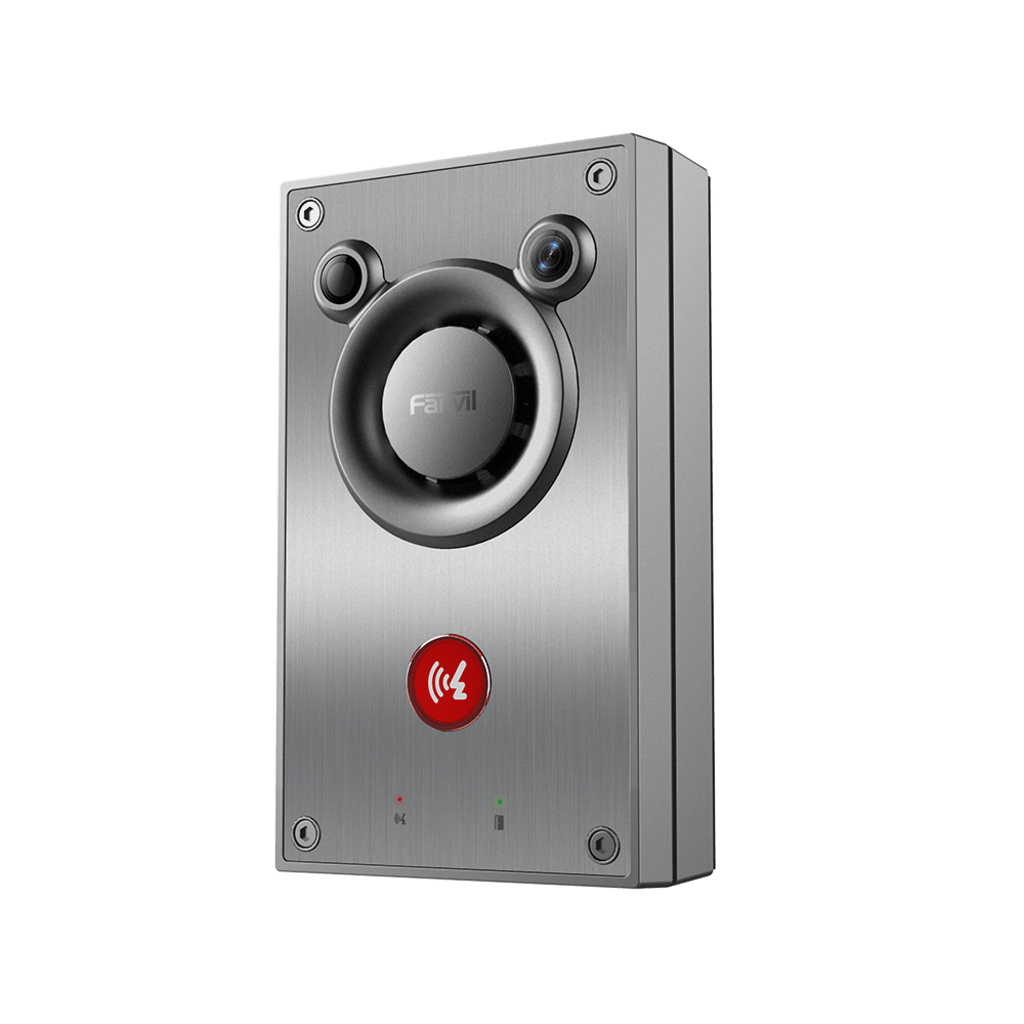 Video Intercomunicador IP con Cámara 4MP / Altavoz 10W / 2 Líneas SIP / IP66 e IK10 Anti-vandálico / PoE 802.3af / Visión Nocturna IR y HDR / -40°C a 70°C