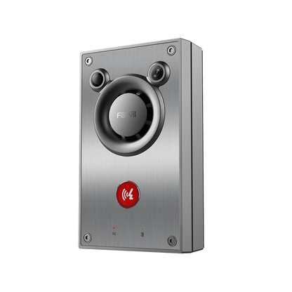 Video Intercomunicador IP con Cámara 4MP / Altavoz 10W / 2 Líneas SIP / IP66 e IK10 Anti-vandálico / PoE 802.3af / Visión Nocturna IR y HDR / -40°C a 70°C