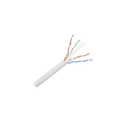Bobina de Cable UTP 305 Metros (1000 Pies) de Cobre, NetKey, Gris Claro, Categoría 5e (24 AWG), PVC (CM), de 4 Pares