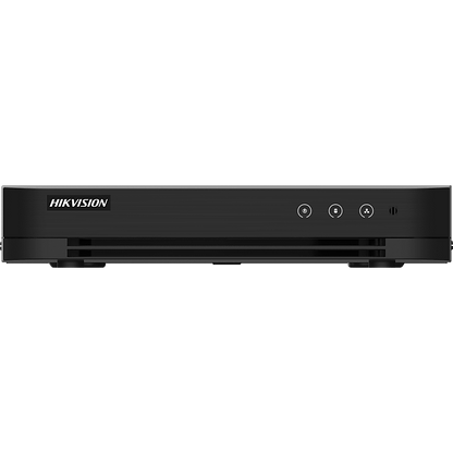 DVR 8 Canales TURBOHD + 4 Canales IP / 5 Megapixel Lite - 3K Lite / Audio Bidireccional /ACUSENSE (Evista falsas alarmas) / 1 Bahía de Disco Duro / Salida de Video en Full HD