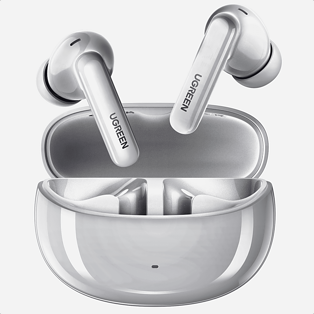 Auriculares Inalámbricos HiTune T3 Pro con Cancelación Activa de Ruido / Bluetooth 5.4 / Autonomía 30 Horas con Estuche / USB-C / Carga Rápida / AAC-SBC