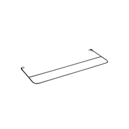Barra para Aliviar Tensión o Peso Atrás de Patch Panel, Extendida de 7 Pulgadas, Montaje Invertido, Color Negro