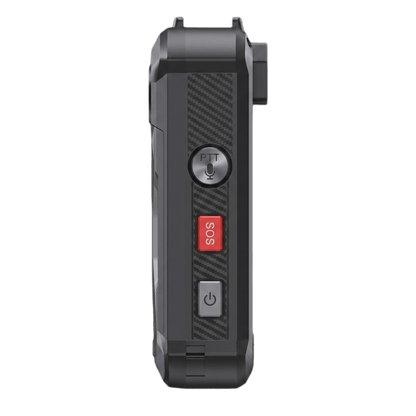 Body Camera Portátil / Grabación a 2K / Pantalla 2.4" LCD / IP68 / H.265 / 64GB de Almacenamiento / GPS / WIFI / 3G y 4G / Fotos de Hasta 40 Megapixel / Micrófono Integrado