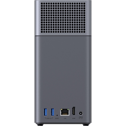NAS UGREEN NASync DH2300 / Procesador RK3576 / 4GB  / 32GB eMMC / 2 Bahías SATA / JBOD-Basic-RAID 0-RAID 1 / Puerto HDMI 4K / 1 GbE / USB 3.2 Gen 1 Type-C / Detección NFC