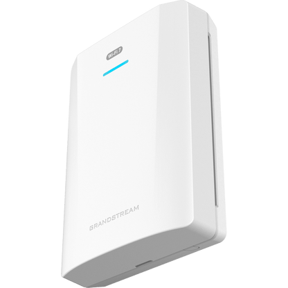Punto de Acceso Wi-Fi 7 para Pared / GWN7670WM / MIMO 2x2:2 DL-UL OFDMA / Modulación 4096 QAM / 2.5G Ethernet PoE+ / Hasta 256 Clientes / QoS Avanzado / Cobertura 175 mts / Gestión Integrada y en la Nube