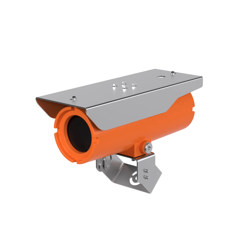 Cámara Fija Network a Prueba de Explosiones / 2MP (1080p) / H.265-H.264-MJPEG / WDR 150dB / DIS con Gyro / Dual SD / PoE / IP66 / Certificada ATEX-IECEX-cFMus / -50°C a +55°C