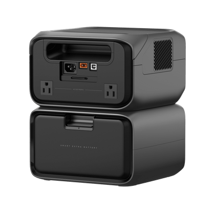 EcoFlow River 3 | Estación de Energía Portátil 858Wh Litio LFP / 2 AC 300 W (Max. 550W) / 1 USB-C 100W / 2 USB -A 12W / Cargador de Coche 8A a 12 o 24V / Conectividad WiFi y Bluetooth (App) / Carga Solar 110W Max.