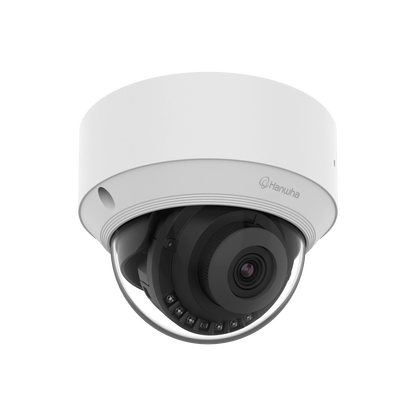 Cámara Domo AI IR 5 Megapíxeles Interior / Resolución 2592x1944 / Visión Nocturna IR 30 mts / WDR 120dB / PoE 802.3af / ONVIF S,G,T,M