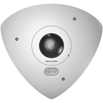 Cámara Fisheye Network DeepinView 6 MP / 360° Panorámica / 2560 × 2560 / IR 15 m (49.2 ft) / IP67 IK10 / Audio Bidireccional / Deep Learning / Heatmap / 20 Modos Visualización