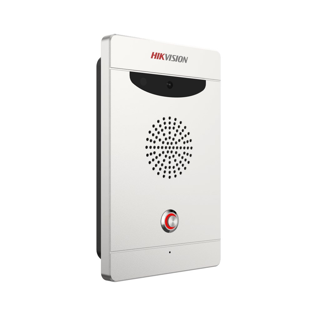 Estación de Alarma de Pánico con Video / Cámara 2 Mergapixel / Audio Bidireccional / Alarma de Manipulación / PoE / IP65 / IK08 / Montaje en Pared o Empotrado