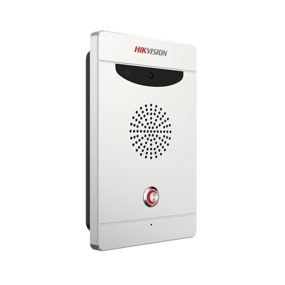Estación de Alarma de Pánico con Video / Cámara 2 Mergapixel / Audio Bidireccional / Alarma de Manipulación / PoE / IP65 / IK08 / Montaje en Pared o Empotrado