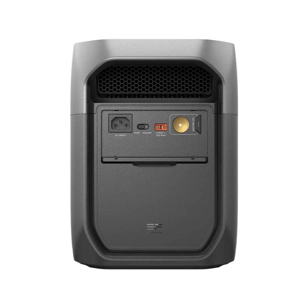 Estación de Energía Portátil EcoFlow DELTA 3 MAX, 2048Wh, Batería LiFePO4, Salida 2400W (Surge 4800W)