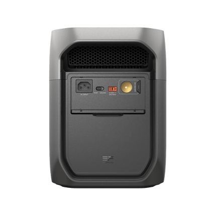 Estación de Energía Portátil EcoFlow DELTA 3 MAX, 2048Wh, Batería LiFePO4, Salida 2400W (Surge 4800W)
