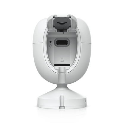 Cámara UniFi Protect G6 Instant con WiFi, 4K, Sensor de Imagen 8MP 1/1.8", Multi-TOPS AI, Audio Bidireccional, Visión Nocturna IR, Protección IPX5, Reconocimiento Facial y de Matrícula