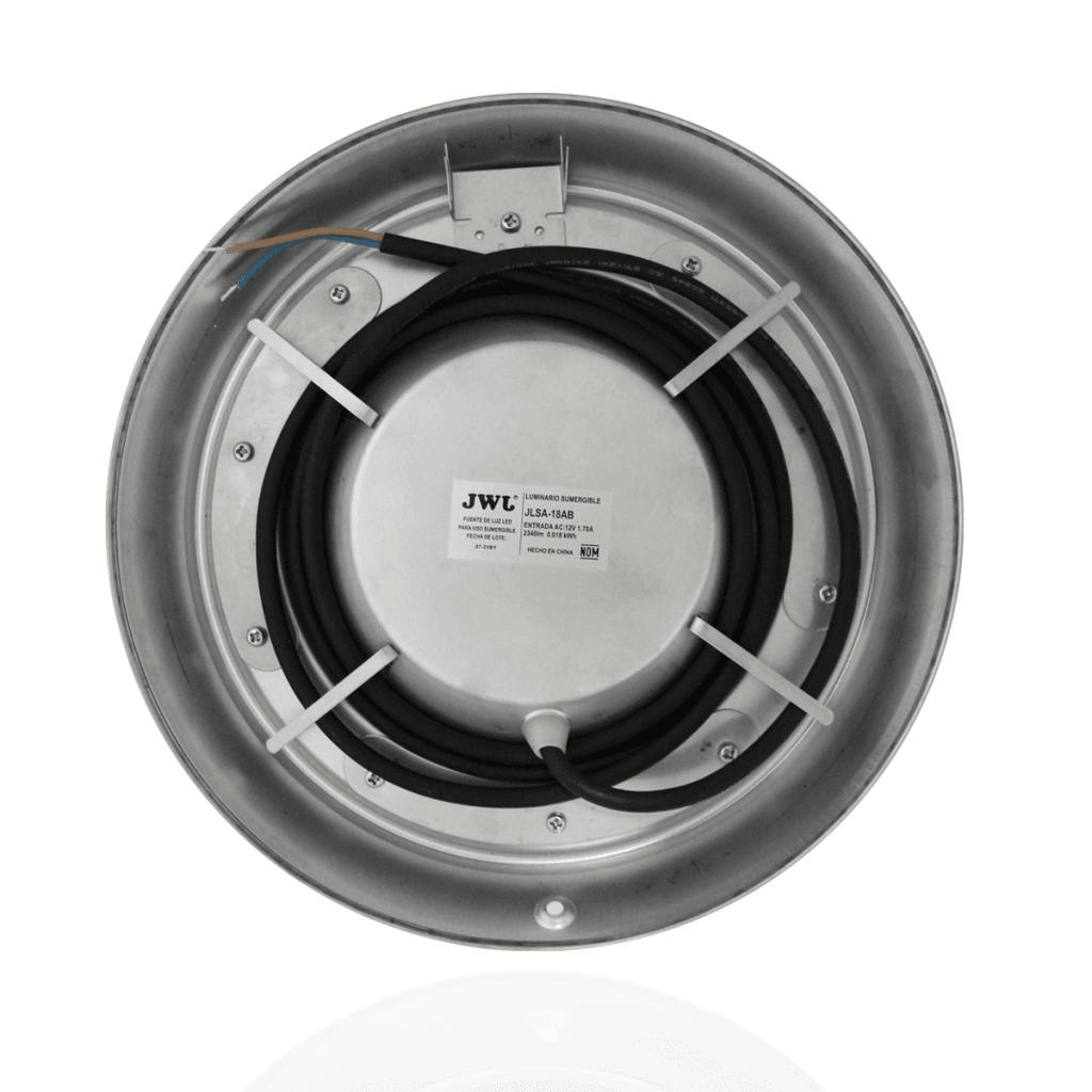 Luminario Sumergible /Luz Blanca 6500 K / 18W / 2340 lm / IP68 / Ø290mm x 62mm / No Dimeable / Uso Exterior.