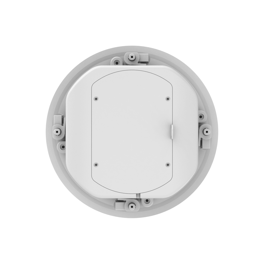 Altavoz IP para instalacion en plafon / 10W / PoE+ / Para integración con sistema Hanwha / SIP, IPv4, HTTP, DNS, NTP, TCP, UDP, ARP.