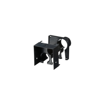 Tapa con 2 Salida a Tubo Corrugado de 1.5in (38mm), Para uso con Canaletas 4X4 FiberRunner™, Color Negro