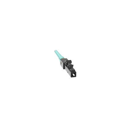 Conector LC de Empalme por Fusion OmniSplice™, Para Fibra Óptica Multimodo 50/125µm OM3/OM4/OM5, Color Aqua