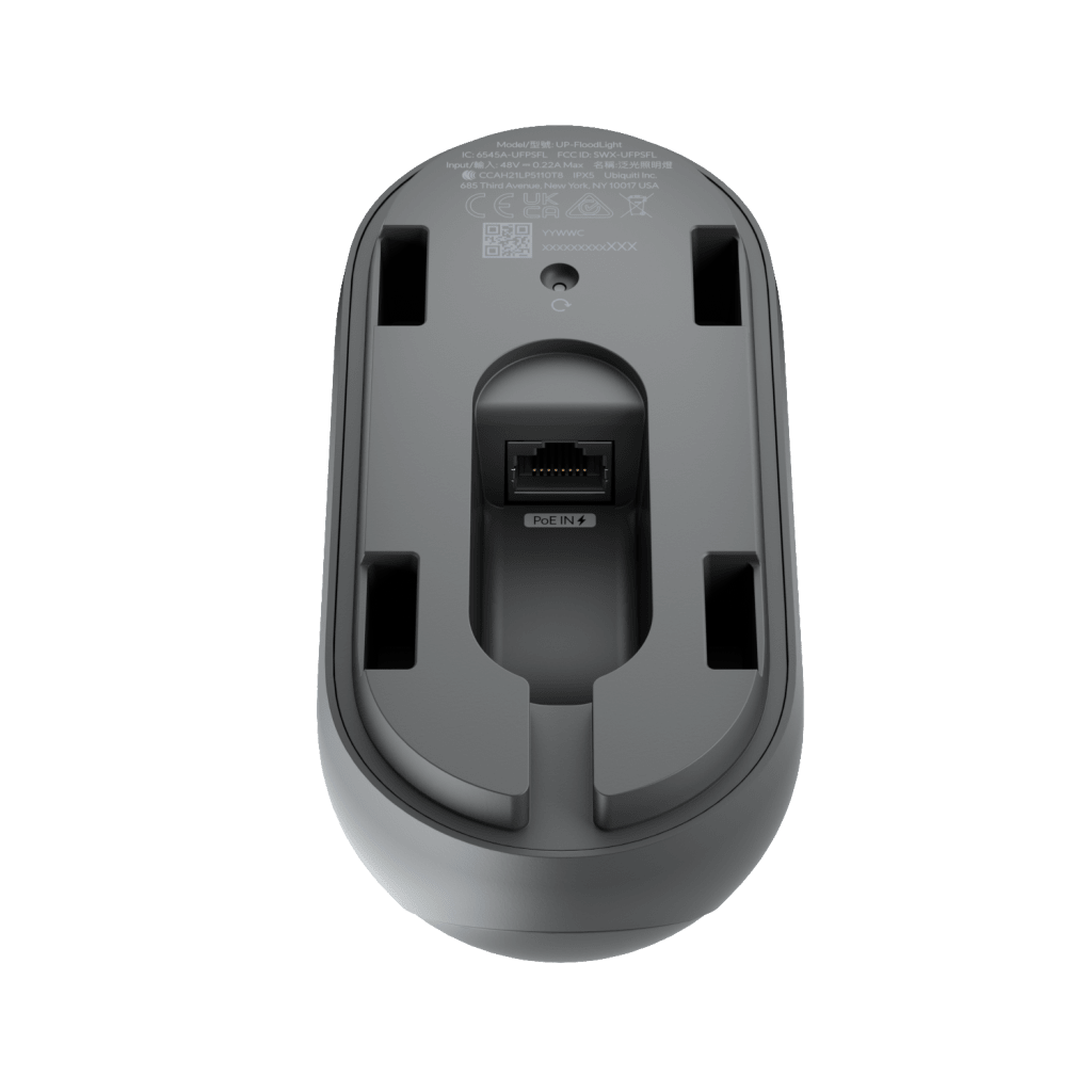 UniFi Protect Floodlight, Reflector de 550 Lúmenes LED, Montable en Pared, Detección de Movimiento, IPX5, Alimentación PoE