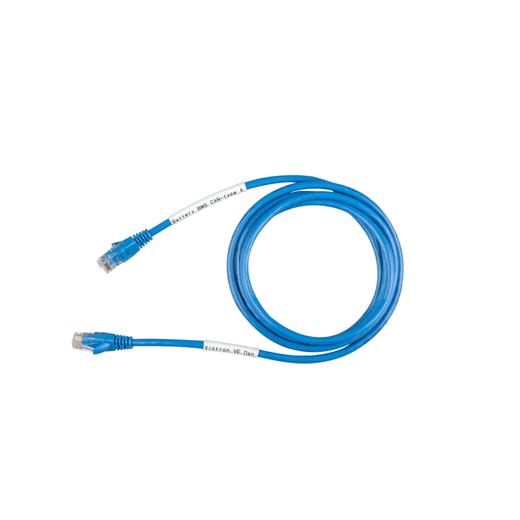 Cable Comunicación VE.can tipo A de 1.8 m para Programación de Victron con Baterías V12 de Pytes