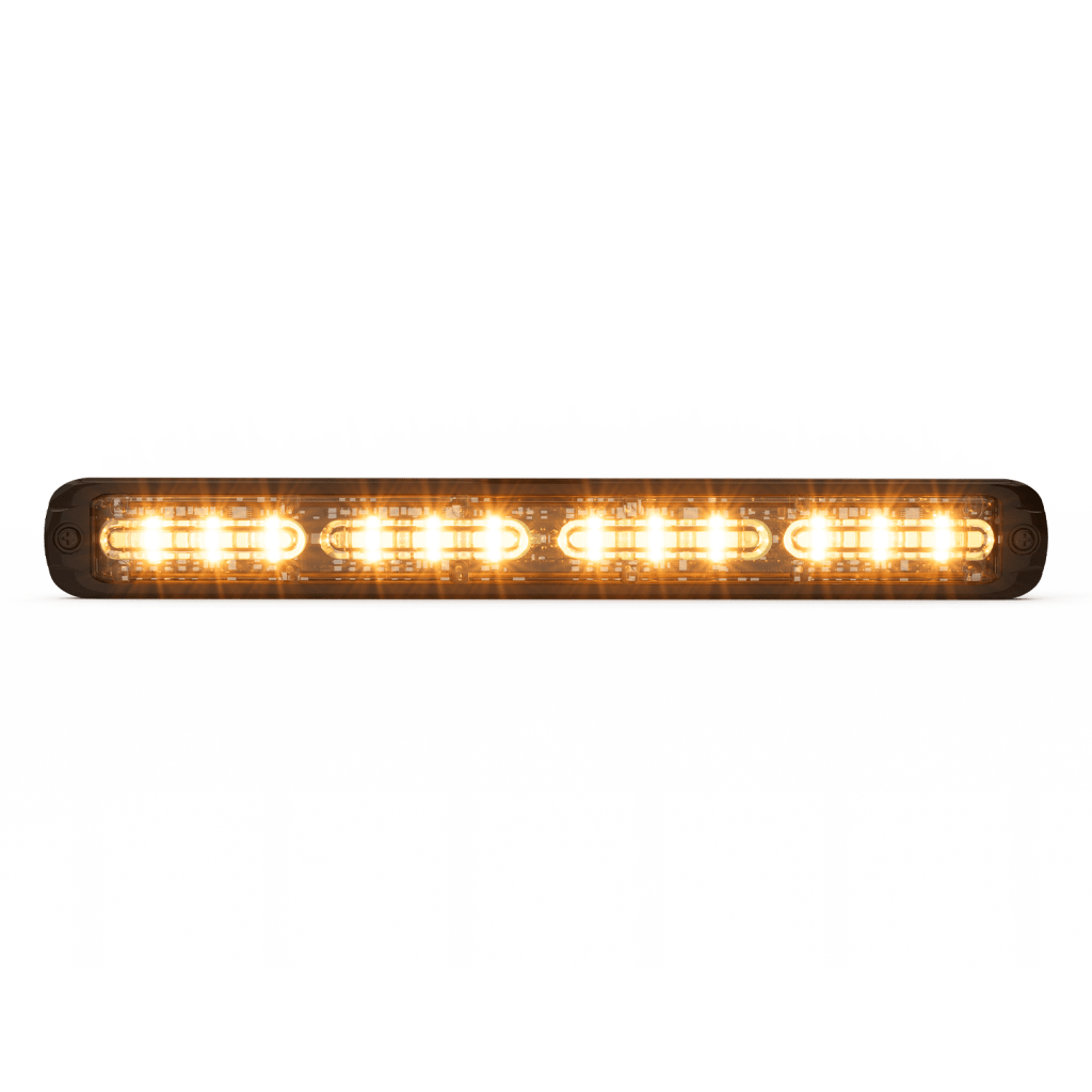 Luz auxiliar Giga Thin 11¨ Quadcolor Rojo/Azul/Ambar/Blanco 48 LED Con funcionalidad de director de tráfico