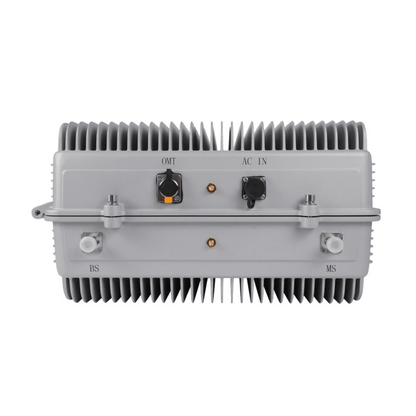 COBERTURA DE HASTA 5 km / Amplificador de Señal Celular / Banda 2, 1900 MHz. / 20 Watts de Potencia / Banda Ancha Multioperador / Protección Autoexcitación / Pantalla Interior para Monitoreo / Gabinete IP65.