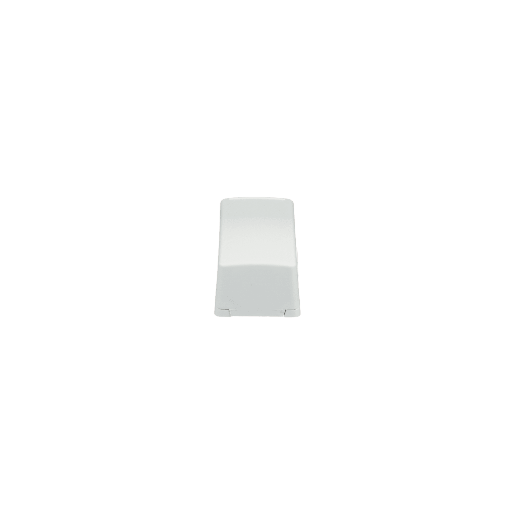 Caja de Montaje en Superficie, Para 1 Módulo Mini-Com, Color Blanco