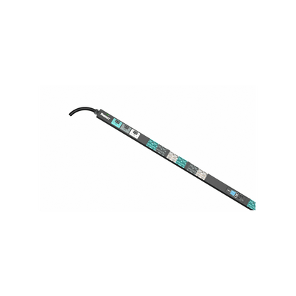 PDU Inteligente Monitoreable EL2P para Distribución de Energía, Enchufe de Entrada NEMA L21-30P, Con 24 Salidas C13/C15 y 24 C19/C15/C19/C21, de Instalación Vertical, 208 Vca, 30 Amp