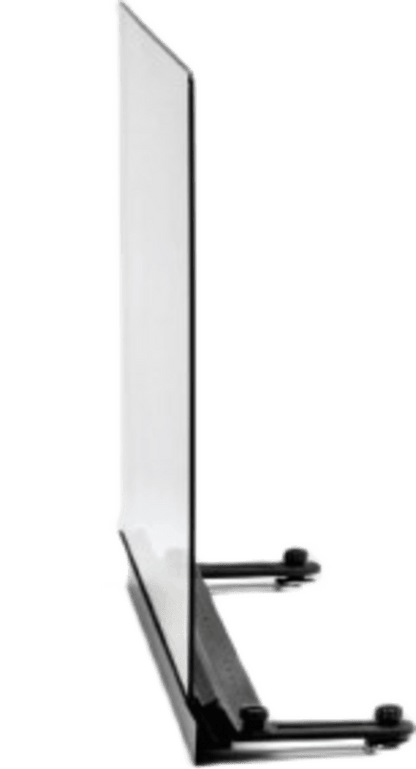 Deflector Superior Vertical para Rack Express, 10.90 x 23.60 x 22.50 pulgadas, Negro, Policarbonato PVC, Montaje Magnético, Configuración Pasillo Frío/Caliente, Paneles Transparentes