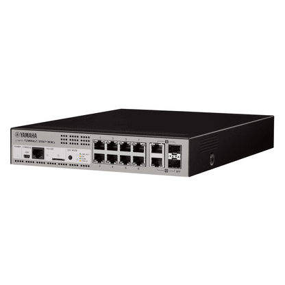 SWITCH DE RED L2 INTELIGENTE CON 10 PUERTOS POE AT 30W P/ DANTE