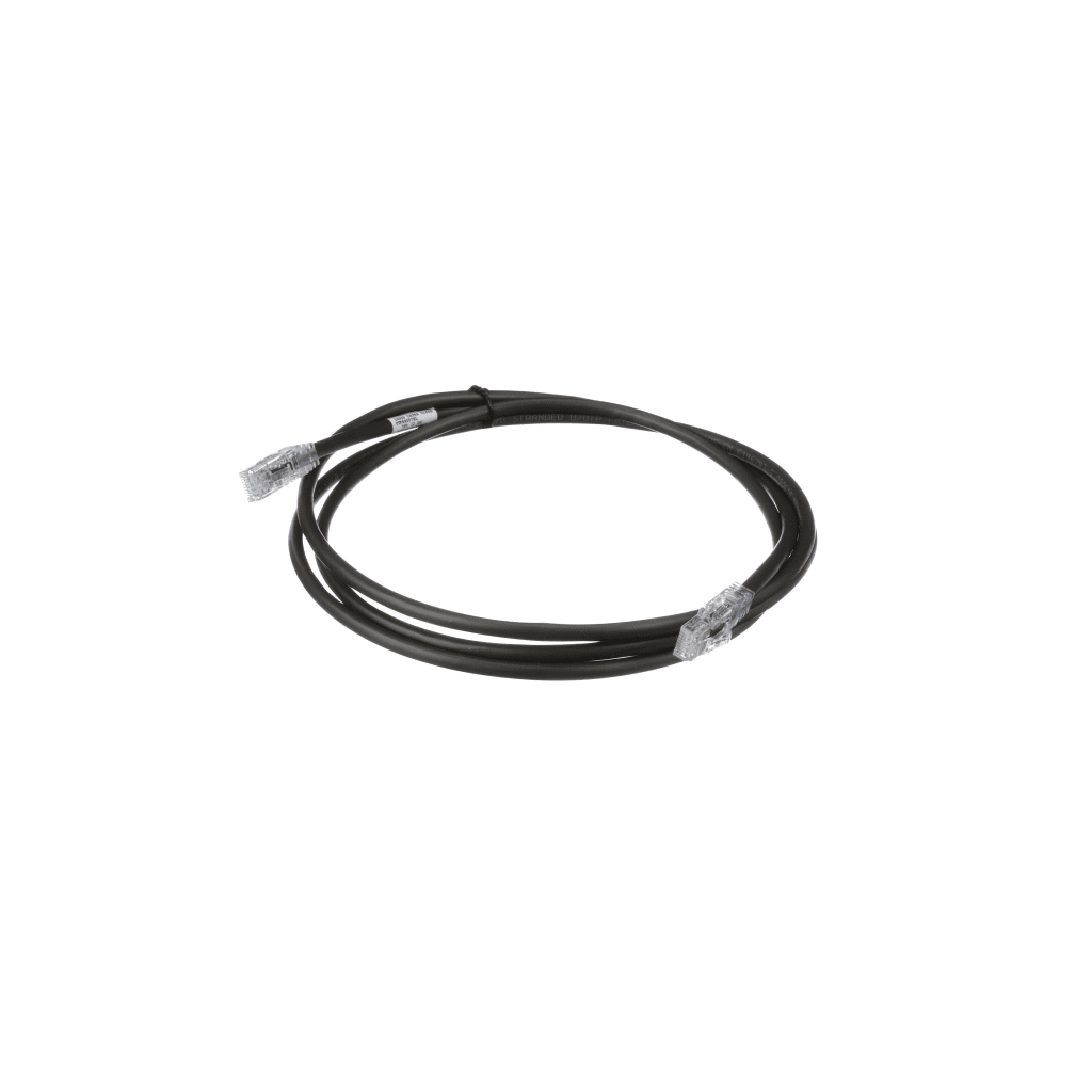 Cable de Parcheo UTP, Cat6A, 24 AWG, CM, Color Negro, 7.92 Metros (26 Pies)