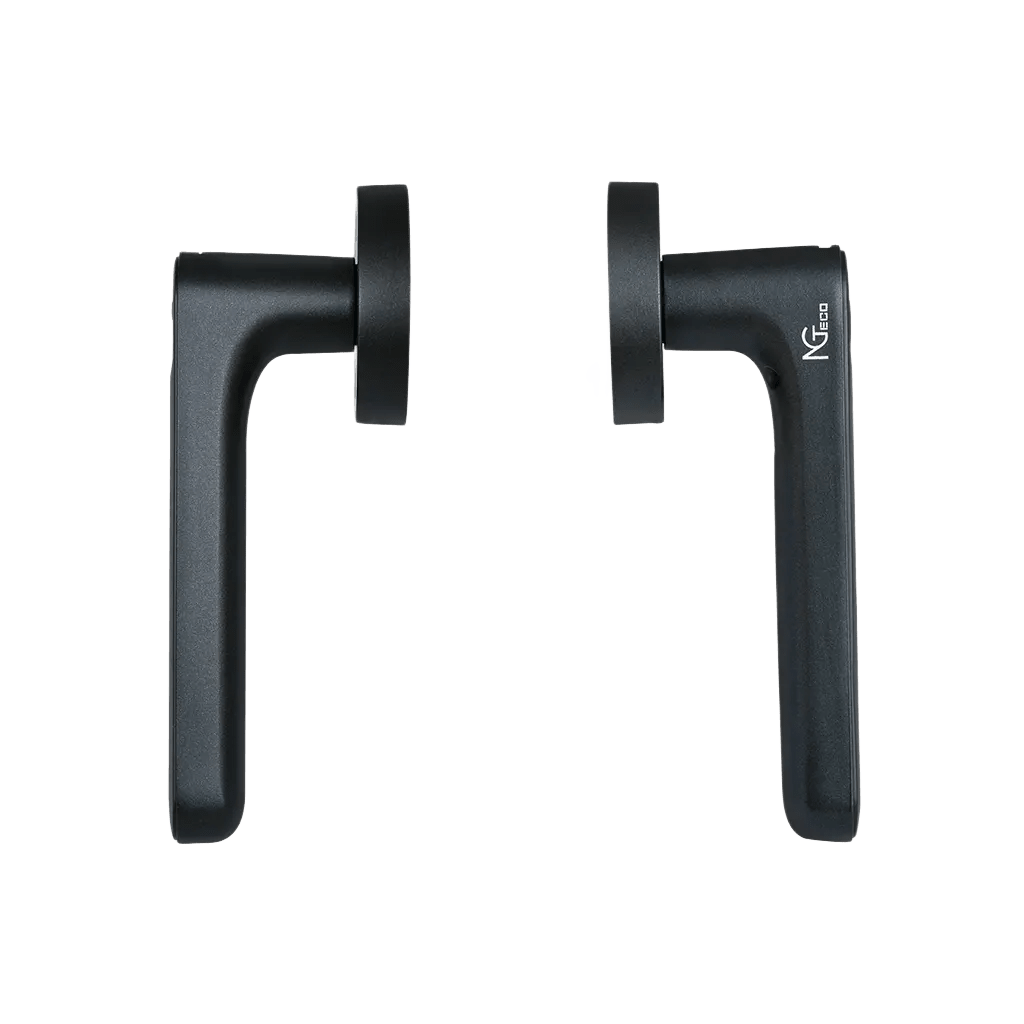 Cerradura de Palanca Inteligente / Entrada Sin Llave / Huella Dactilar + Código + Tarjeta / BLE 5.0 / App NGTeco Home / 100 Usuarios / Aleación de Aluminio Negro / Para Puertas 30-60 mm