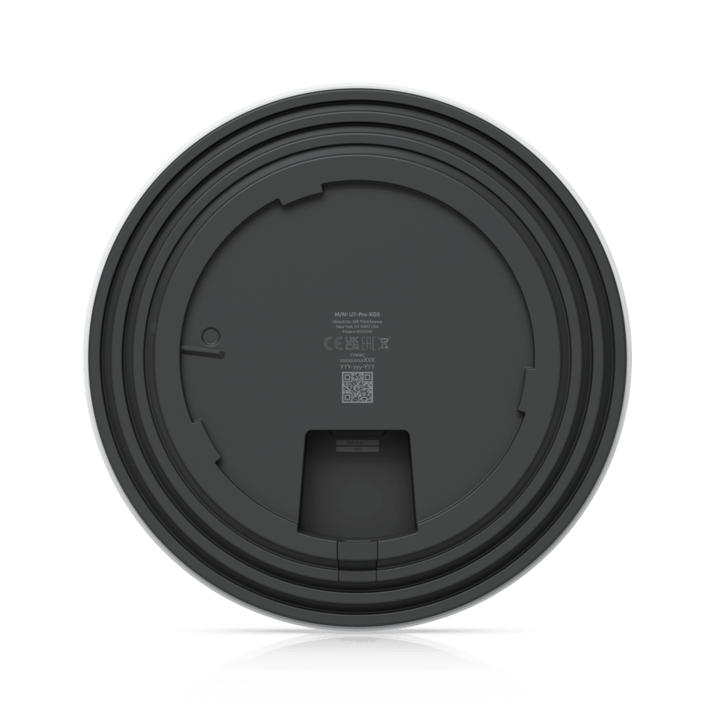 U7 Pro XGS – Punto de Acceso WiFi 7 Tri-Banda para Interiores con Soporte 6 GHz, Radio de Escaneo Espectral Dedicado, Cobertura de hasta 160 m², Capacidad para 500 Usuarios y Puerto Multi-Gig 10/5/2.5/1 GbE