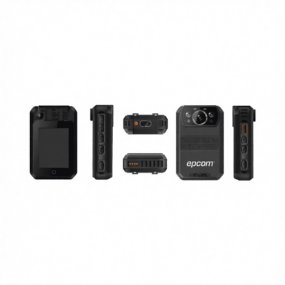 Body Camera para Seguridad / Video 4K / GPS Interconstruido / Conexión 4G-LTE / WiFi / Bluetooth / Sistema Basado en Android / Exterior IP66