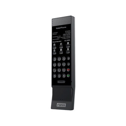 Teléfono IP Inalámbrico para Hotelería con Wi-Fi 6 Doble Banda, 6 Teclas DSS,Material Antibacterial