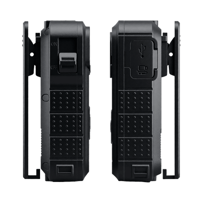 Body Camera para Seguridad, Video Full HD, Descarga de Vídeo automática con estación, Pantalla TFT con indicador de batería y memoria.