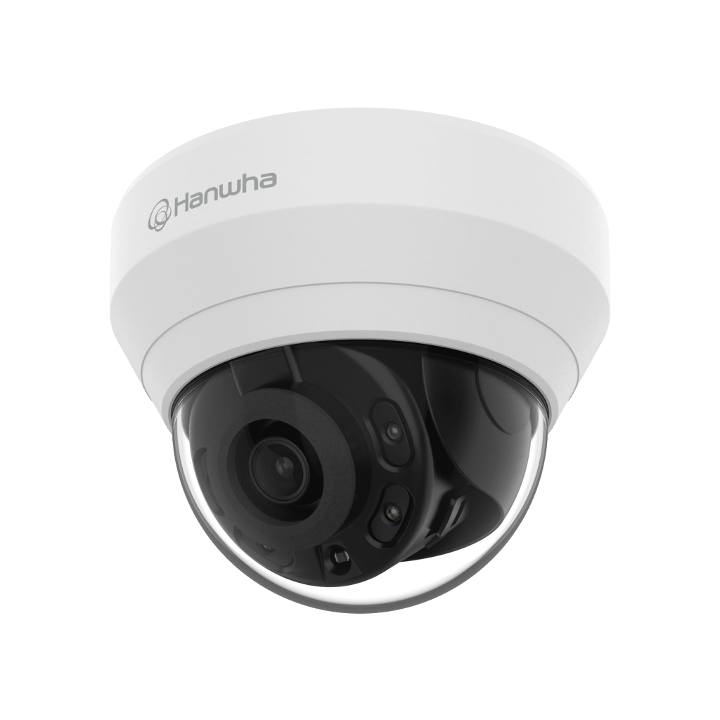 Cámara IP Tipo Domo Interior 4 Megapíxel / Lente 2.8mm / IR 20M / WDR 120db / H.265 & WiseStream / Micrófono Interconstruido