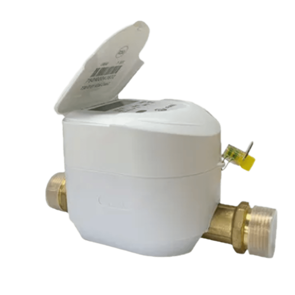 Medidor Ultrasónico de Agua Inteligente / Integrado Válvula y Medición / IoT LoRaWAN-NB-IoT-CAT1 / Bidireccional / IP68 / DN15-DN20-DN25 / LCD 9 Dígitos