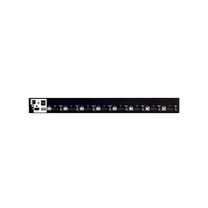 Switch KVM HDMI | 8 Puertos | 4K DCI 4096 x 2160 @ 60Hz | USB 2.0 Hub 2 Puertos | Cascada 3 Niveles hasta 512 PCs | Multi-Display hasta 8 Monitores | Video DynaSync | HDCP 2.2 | OSD Multilingüe