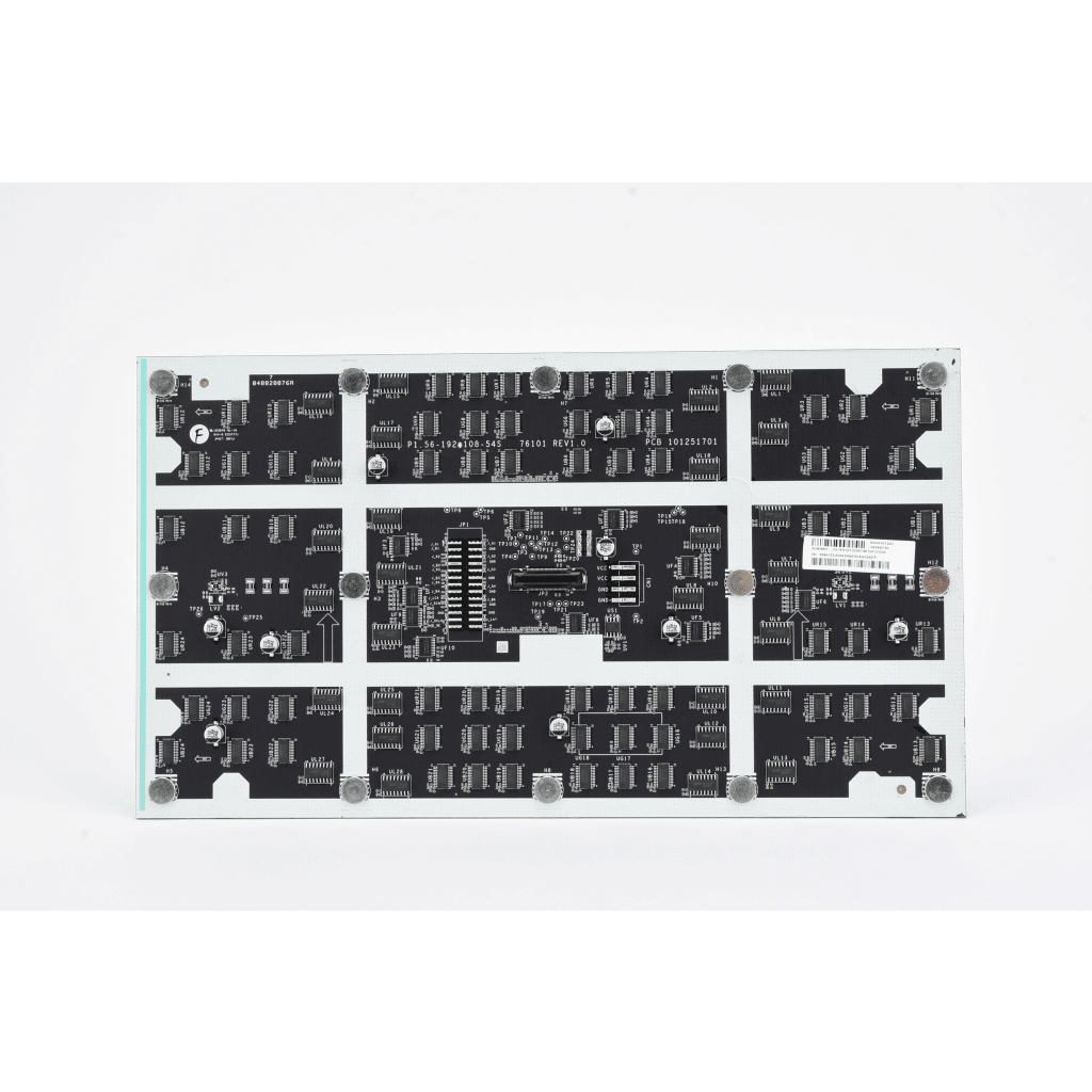 Modulo LED Interior de Píxel Fino / P1.5 COB / 600 nits / 192 x 108 Pixeles  / 3840 Hz / Mantenimiento Frontal / 16 bit Nivel de Gris