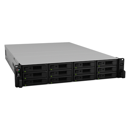RackStation RS3618xs | Almacenamiento Empresarial | CPU Intel Xeon D-1521 | 12 Bahías | Escalable a 36 Bahías | 8GB DDR4 ECC | 10GbE | Compatibilidad con Virtualización .