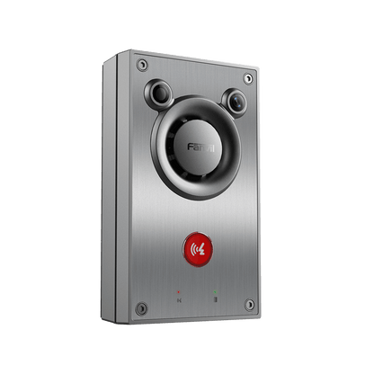 Video Intercomunicador IP con Cámara 4MP / Altavoz 10W / 2 Líneas SIP / IP66 e IK10 Anti-vandálico / PoE 802.3af / Visión Nocturna IR y HDR / -40°C a 70°C