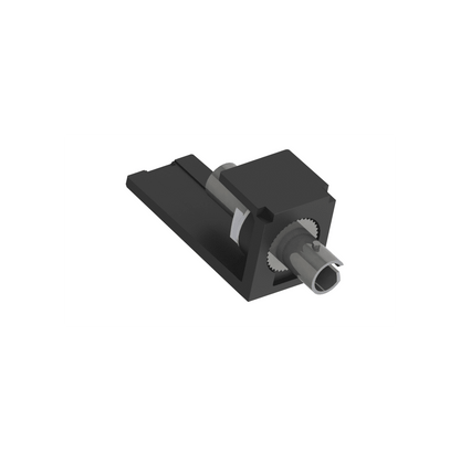Módulo Acoplador ST Simplex, para Fibra Óptica Multimodo OM3/OM4, Tipo Mini-Com, Color Negro