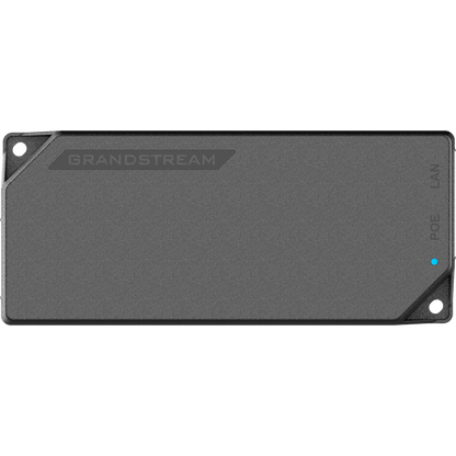 PoE Injector Grandstream 60W MultiGigabit / Compatible con IEEE 802.3af/at/bt / 1x 2.5Gbps RJ45 LAN IN / 1x 2.5Gbps RJ45 LAN OUT con PoE 60W / 100~240VAC / 54VDC / Plug-and-Play / FCC, CE, RCM, IC