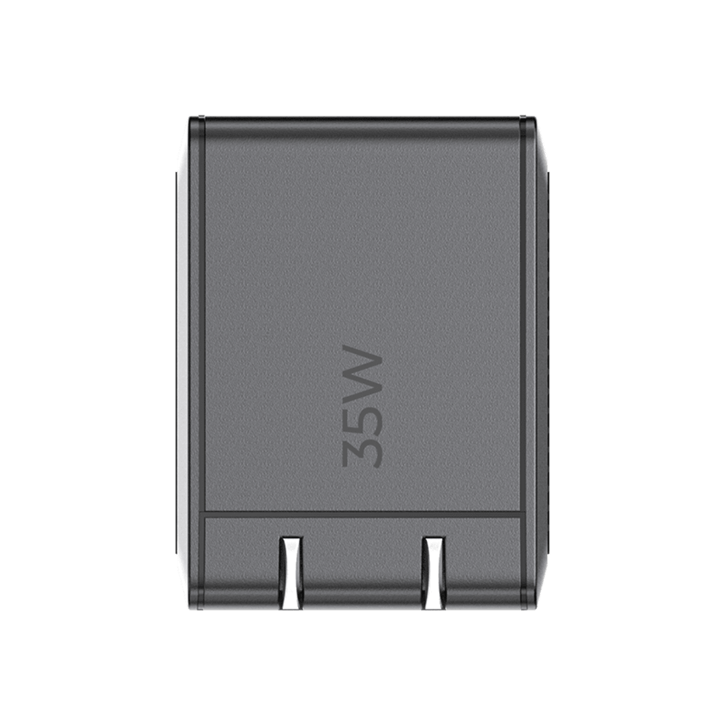 Cargador PRO USB-A / USB-C a C / Tecnología GaN (Nitruro de Galio / Fast-Charging / Potencia 60W / Velocidad Transferencia 480 Mbps / Material Silicona No Tóxica / Conector Aluminio Anodizado