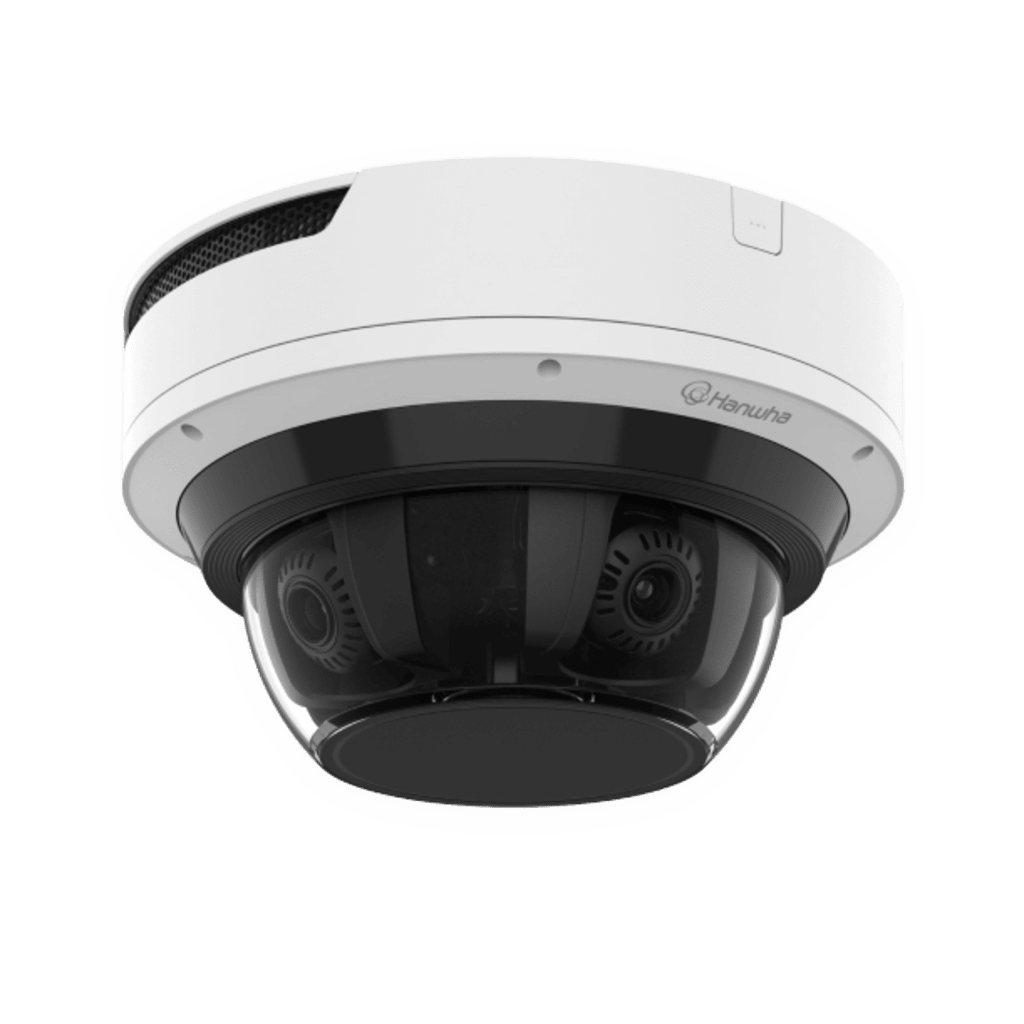 Camara Multi sensor 8MP x 4 CH con Inteligencia Artificial / Lente Motorizado de 3.3 a 5.7mm / WDR 120dB / Protección IP66 / IK10 / NEMA4X