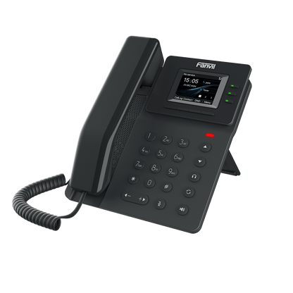 TELEFONO IP WI-FI PANTALLA A COLO 2.4 , 4 LINEAS SIP, CONFERENCIA 6 VIAS