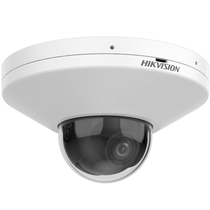 [Hik AI] Mini Domo IP 4 Megapixel / Lente 2 mm / Ideal para Elevadores / Diseño Compacto / ColorVu / 2 Micrófonos Integrados / Interior / ACUSENSE / Captura Facial / PoE / WDR 130 dB / ONVIF / Micro SD