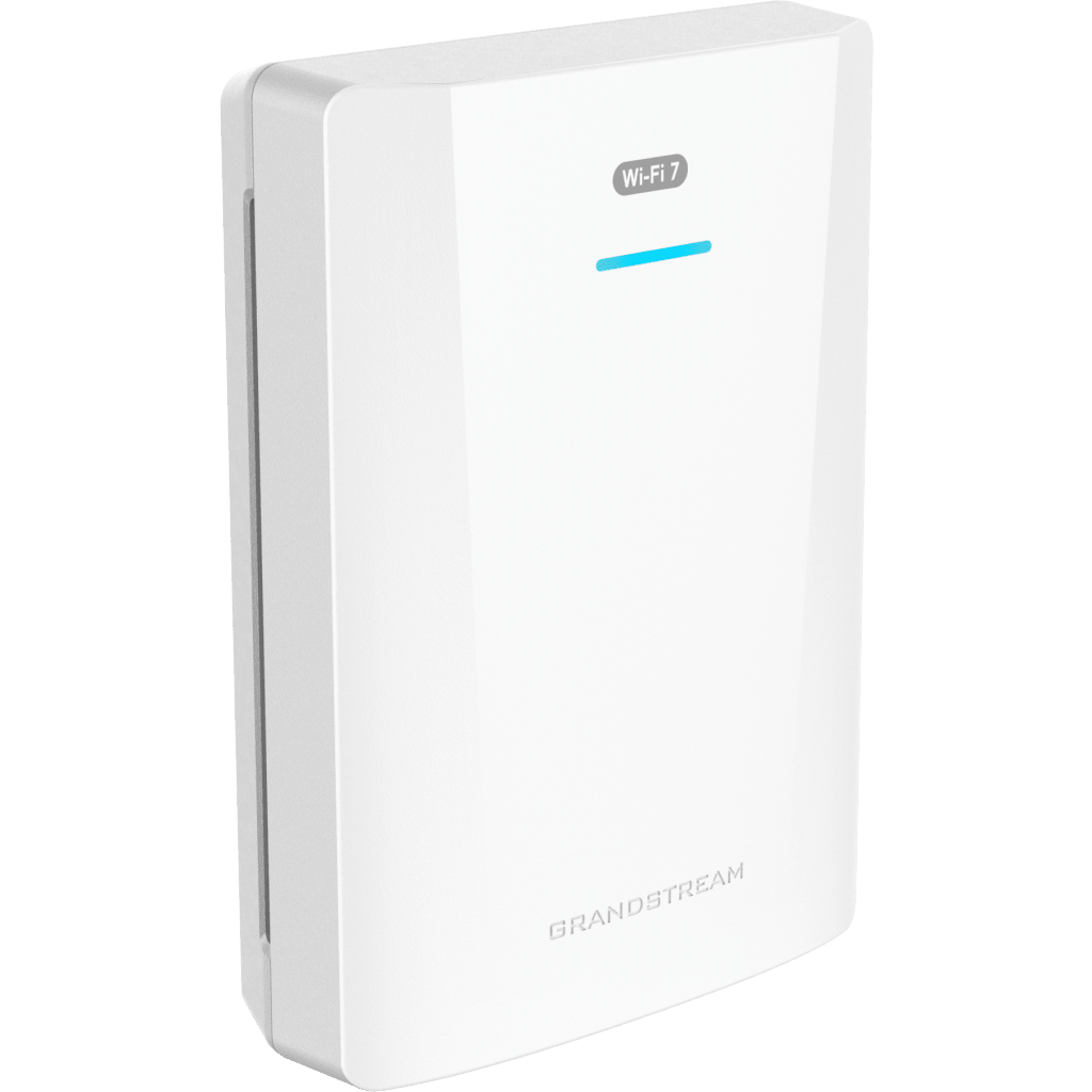 Punto de Acceso Wi-Fi 7 para Pared / GWN7670WM / MIMO 2x2:2 DL-UL OFDMA / Modulación 4096 QAM / 2.5G Ethernet PoE+ / Hasta 256 Clientes / QoS Avanzado / Cobertura 175 mts / Gestión Integrada y en la Nube