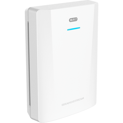 Punto de Acceso Wi-Fi 7 para Pared / GWN7670WM / MIMO 2x2:2 DL-UL OFDMA / Modulación 4096 QAM / 2.5G Ethernet PoE+ / Hasta 256 Clientes / QoS Avanzado / Cobertura 175 mts / Gestión Integrada y en la Nube